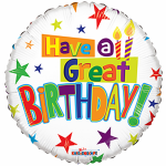 product image Ronde ballon 'Have a great birthday'