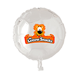 Voorbeeld ballon met logo